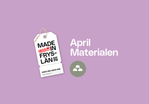 Iepen hûs – april – materialen